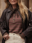 Leren jas alexis x iris zeilstra