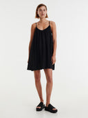Zwarte mini jurk freda