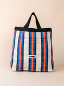 Gestreepte lunch bag