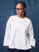 Witte longsleeve venus