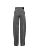 Donkergrijze jeans flip barrel grey tall