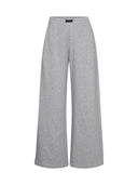 Grijze wide leg broek loose tall pants