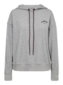 Grijze sweater hoodie sweat