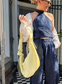Gele moon bag ruffle
