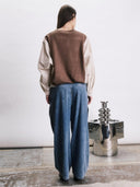Wide leg denim micah