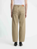Beige balloon jeans leila