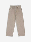 Beige balloon jeans leila