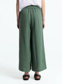 Groene linnen broek hazel
