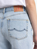 Licht blauwe flared jeans kukiko