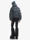 Kort puffer jacket nebula