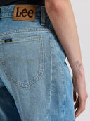 Lichtblauwe jeans rider loose barrel