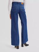 Donkere wide leg jeans stella