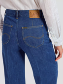 Donkere wide leg jeans stella