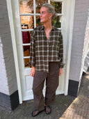 Geruite blouse nash flannel