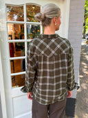 Geruite blouse nash flannel