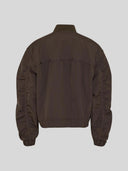 Donkerbruine bomber jacket kosher