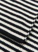 Gestreepte hooded sjaal freja