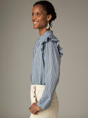 Gestreepte blouse shirt nilo