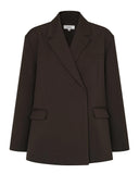 Donkerbruine blazer amariella-m