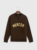 The mercer sweater met logo