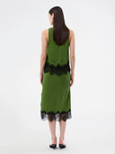 Groene rok met kant birkmd
