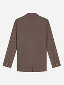 Donkerbruine blazer bessie