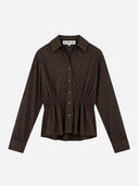 Geruite blouse lou