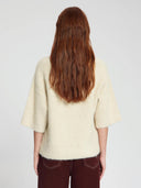 Creme vest tyra