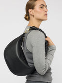 Zwarte tas leo maxi