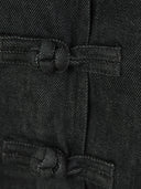Donkergrijze denim blouse baria-bora