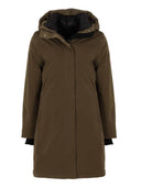 Halflange parka jas