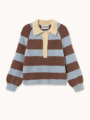 Gebreide trui frank striped polo