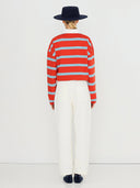 Gestreept polo shirt