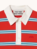 Gestreept polo shirt