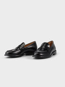 Zwarte loafers linn
