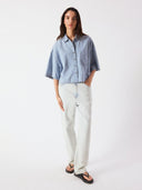 Denim blouse paybou