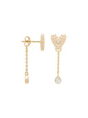 Single dolce chain stud GP