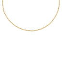 Gouden armband gourmet plain