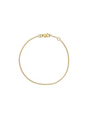 Gouden armband gourmet plain