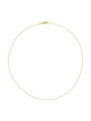 Gouden fijne ketting anchor plain