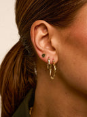 Small Organic Hoop Earrings GP