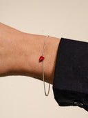 Heart Beat Bracelet Silver