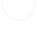 Zilveren fijne ketting anchor plain
