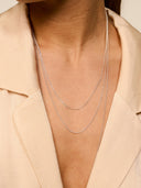 Gourmet Plain Necklace Silver