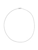 Gourmet Plain Necklace Silver