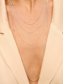 Gourmet Plain Necklace Silver