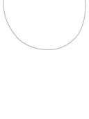 Gourmet Plain Necklace Silver