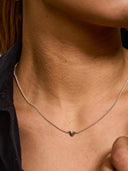 Te Quiero Necklace Silver