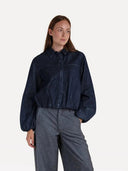 Donkerblauwe denim jacket sandrine