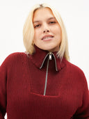 Rode rib trui vanise